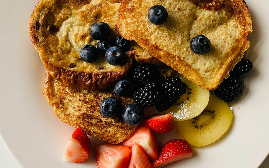 Breakfast: Sweet and Fruity French Toast Stack